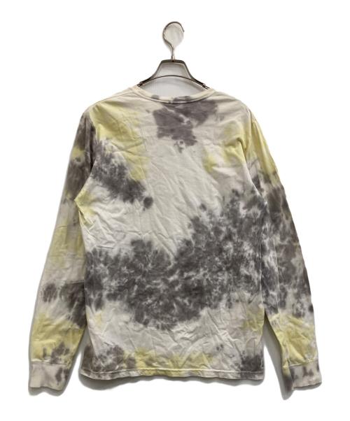 stussy（ステューシー）stussy (ステューシー) タイダイ柄カットソー ホワイト サイズ:Mの古着・服飾アイテム