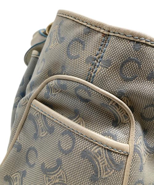 CELINE（セリーヌ）CELINE (セリーヌ) マダカム柄ハンドバッグ スカイブルーの古着・服飾アイテム