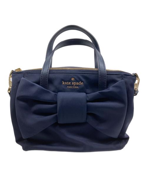 Kate Spade（ケイトスペード）Kate Spade (ケイトスペード) ショルダーバッグ ネイビーの古着・服飾アイテム