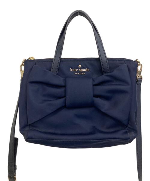 Kate Spade（ケイトスペード）Kate Spade (ケイトスペード) ショルダーバッグ ネイビーの古着・服飾アイテム