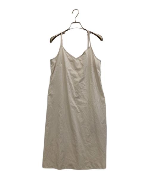 Snidel（スナイデル）Snidel (スナイデル) ティアードプリーツワンピース ホワイトの古着・服飾アイテム