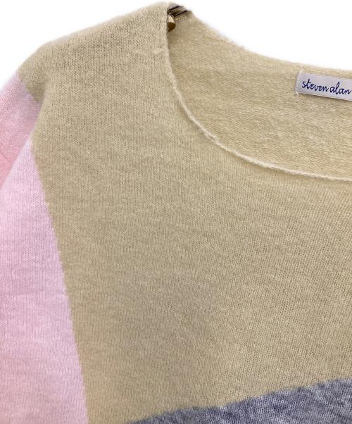 STEVEN ALAN（スティーブンアラン）STEVEN ALAN (スティーブンアラン) インターシャニット マルチカラー サイズ:-の古着・服飾アイテム