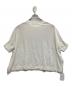 FRAMeWORK（フレームワーク）の古着「ペーパーミックスポンチョニット」｜ホワイト