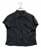 MARGARET HOWELLマーガレットハウエル）の古着「ノースリーブシャツ」｜グレー