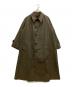 COUTURE D'ADAM（クチュールドアダム）の古着「ステンカラーコート」｜オリーブ
