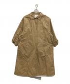 FASHIRUファシル）の古着「ステンカラーコート」｜ブラウン