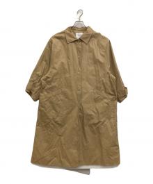 FASHIRU（ファシル）の古着「ステンカラーコート」｜ブラウン