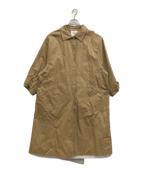 FASHIRU（ファシル）FASHIRU (ファシル) ステンカラーコート ブラウン サイズ:-の古着・服飾アイテム
