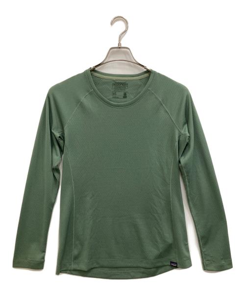 Patagonia（パタゴニア）Patagonia (パタゴニア) カットソー グリーン サイズ:Mの古着・服飾アイテム