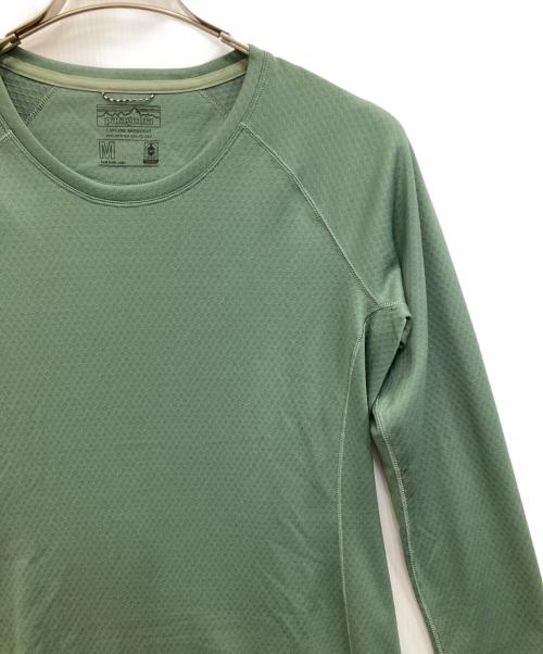 Patagonia（パタゴニア）Patagonia (パタゴニア) カットソー グリーン サイズ:Mの古着・服飾アイテム