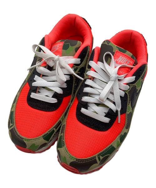 NIKE（ナイキ）NIKE (ナイキ) AIR MAX 90 DUCKCAMO ピンク サイズ:26.5の古着・服飾アイテム