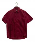 stussyステューシー）の古着「半袖シャツ」｜レッド