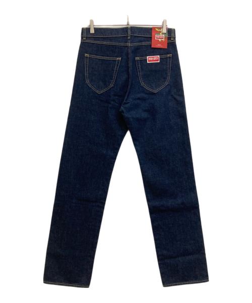 KENZO（ケンゾー）KENZO (ケンゾー) RINSE ASAGAO STRAIGHT JEANS インディゴ サイズ:30の古着・服飾アイテム