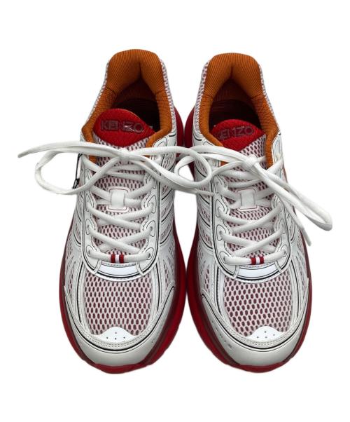 KENZO（ケンゾー）KENZO (ケンゾー) ローカットスニーカー レッド サイズ:41の古着・服飾アイテム
