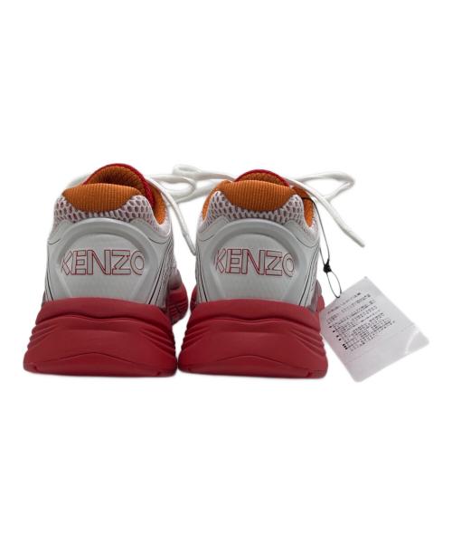 KENZO（ケンゾー）KENZO (ケンゾー) ローカットスニーカー レッド サイズ:41の古着・服飾アイテム