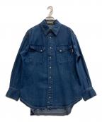 dujourデュ ジュール）の古着「JEAN RODEO SHIRT」｜インディゴ