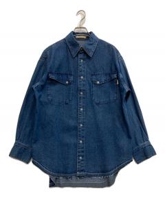 中古・古着通販】FETICO (フェティコ) ROSE DENIM JACKET インディゴ