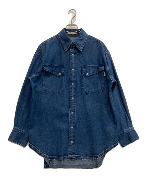 dujour（デュ ジュール）dujour (デュ ジュール) JEAN RODEO SHIRT インディゴ サイズ:-の古着・服飾アイテム