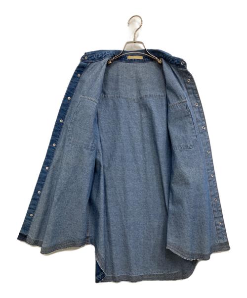 dujour（デュ ジュール）dujour (デュ ジュール) JEAN RODEO SHIRT インディゴ サイズ:-の古着・服飾アイテム