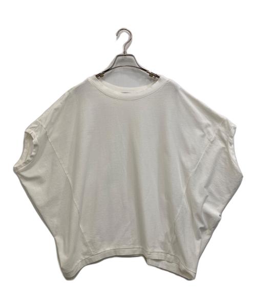 mizuiro-ind（ミズイロインド）mizuiro-ind (ミズイロインド) 半袖Tシャツ ホワイト サイズ:-の古着・服飾アイテム