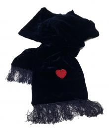 DOLCE & GABBANA（ドルチェ＆ガッバーナ）の古着「マフラー」｜ネイビー