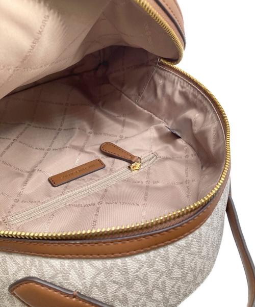 MICHAEL KORS（マイケル・コース）MICHAEL KORS (マイケル・コース) ABBEY BACKPACK／リュック ホワイトの古着・服飾アイテム