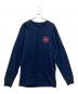 stussy（ステューシー）の古着「ロゴカットソー」｜ネイビー