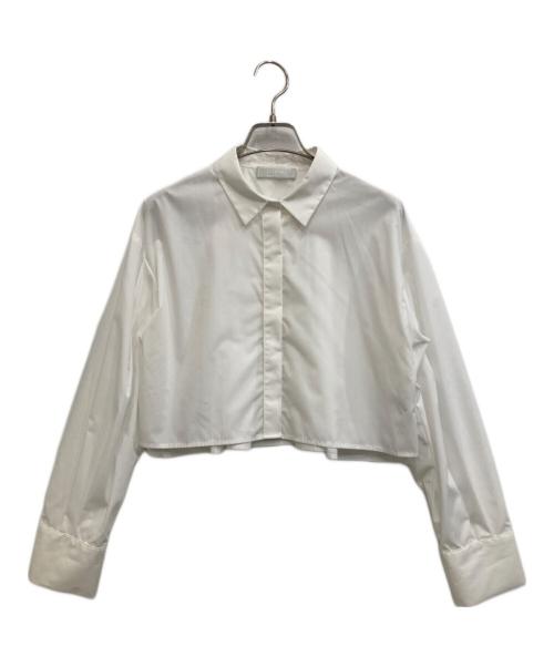 CELFORD（セルフォード）CELFORD (セルフォード) ショート丈シャツ ホワイト サイズ:36の古着・服飾アイテム