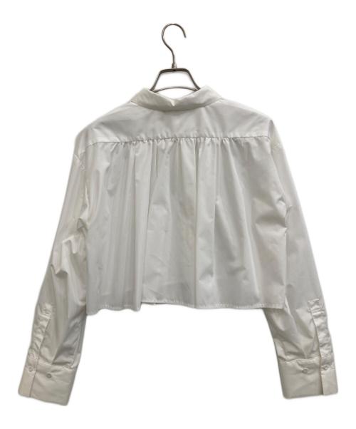 CELFORD（セルフォード）CELFORD (セルフォード) ショート丈シャツ ホワイト サイズ:36の古着・服飾アイテム