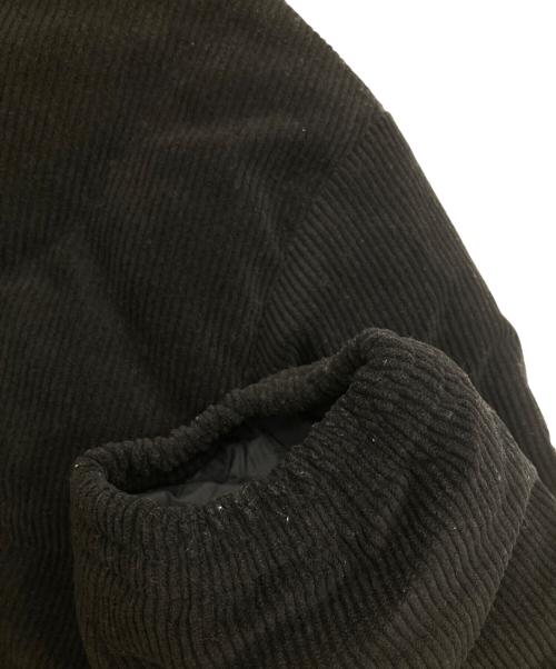 NANGA（ナンガ）NANGA (ナンガ) CORDUROY DOWN JACKET ブラック サイズ:Mの古着・服飾アイテム