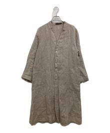 Pal'las Palace（パラスパレス）の古着「リネンシャツワンピース」｜ベージュ