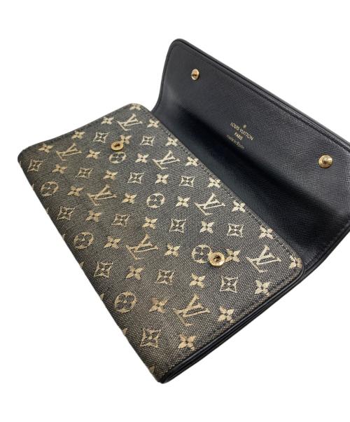 LOUIS VUITTON（ルイ ヴィトン）LOUIS VUITTON (ルイ ヴィトン) 長財布 ブラックの古着・服飾アイテム