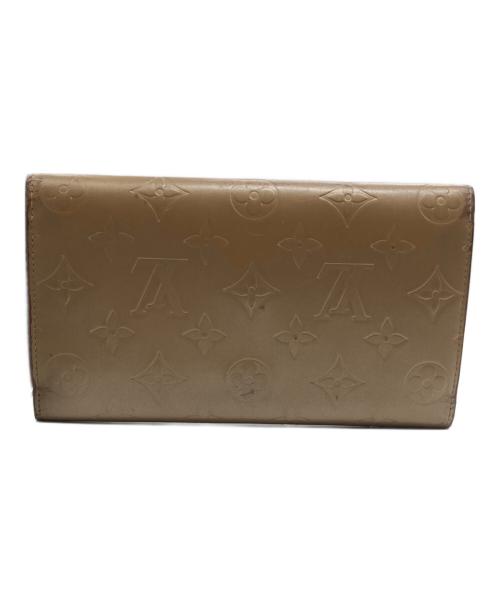 LOUIS VUITTON（ルイ ヴィトン）LOUIS VUITTON (ルイ ヴィトン) 長財布 ベージュの古着・服飾アイテム