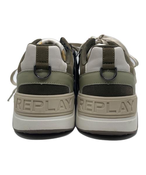 REPLAY（リプレイ）REPLAY (リプレイ) ローカットスニーカー オリーブ サイズ:42の古着・服飾アイテム