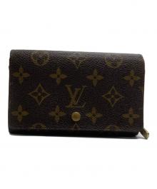 LOUIS VUITTON（ルイ ヴィトン）の古着「2つ折り財布」｜ブラウン