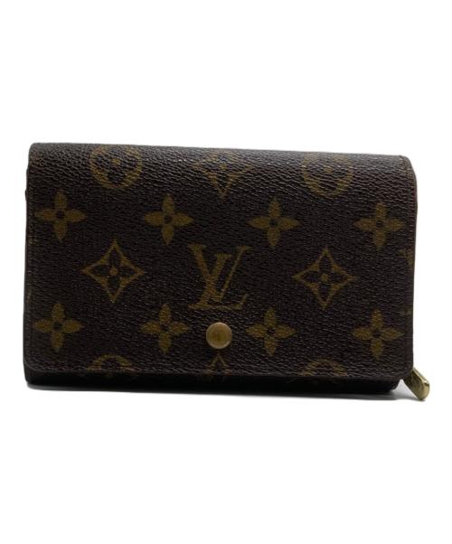 LOUIS VUITTON（ルイ ヴィトン）LOUIS VUITTON (ルイ ヴィトン) 2つ折り財布 ブラウンの古着・服飾アイテム