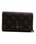 LOUIS VUITTON（ルイ ヴィトン）の古着「2つ折り財布」｜ブラウン