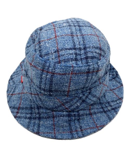 SUPREME（シュプリーム）Supreme (シュプリーム) バケットハット ブルーの古着・服飾アイテム
