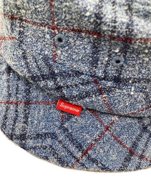 SUPREME（シュプリーム）Supreme (シュプリーム) バケットハット ブルーの古着・服飾アイテム