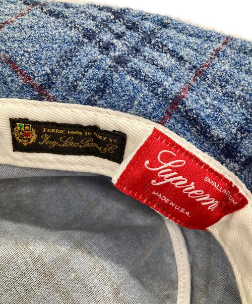 SUPREME（シュプリーム）Supreme (シュプリーム) バケットハット ブルーの古着・服飾アイテム