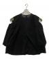 ADORE (アドーア) ハイツイストウールサテンブラウス ブラック サイズ:38：18000円