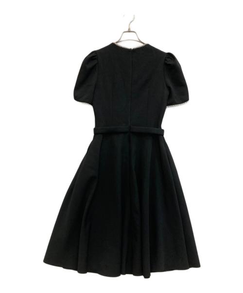 nissa（ニッサ）NISSA (ニッサ) パールワンピース ブラック サイズ:42の古着・服飾アイテム