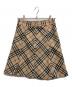 BURBERRY LONDON (バーバリーロンドン) ノヴァチェックスカート ブラウン サイズ:34：6000円