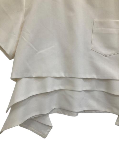 sacai（サカイ）sacai (サカイ) Suiting Pullover ホワイト サイズ:1の古着・服飾アイテム
