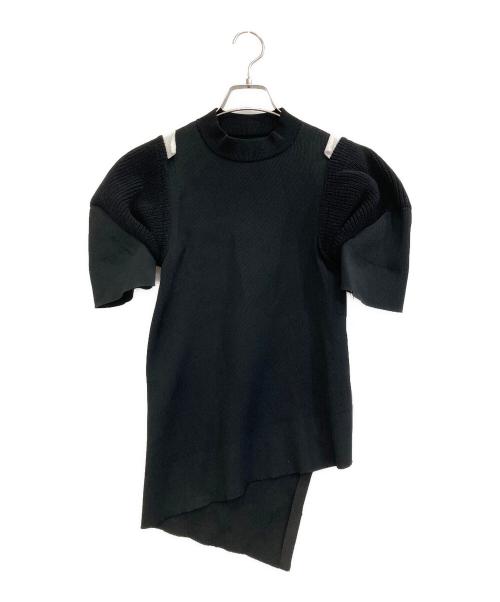 sacai（サカイ）sacai (サカイ) 23AW Knit Pullover ブラック サイズ:1 未使用品の古着・服飾アイテム