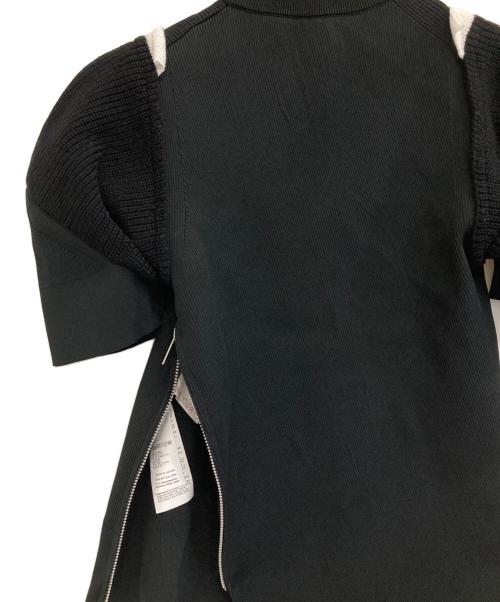 sacai（サカイ）sacai (サカイ) 23AW Knit Pullover ブラック サイズ:1 未使用品の古着・服飾アイテム