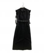 sacaiサカイ）の古着「22AW Sutiting Mix Dress」｜ブラック