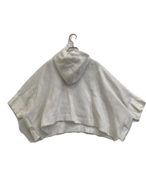 sacai（サカイ）sacai (サカイ) Sponge Sweat Hoodie ホワイト サイズ:1の古着・服飾アイテム