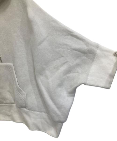 sacai（サカイ）sacai (サカイ) Sponge Sweat Hoodie ホワイト サイズ:1の古着・服飾アイテム