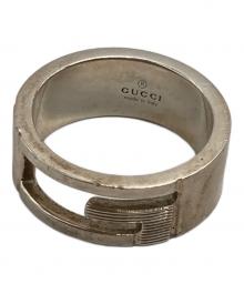 GUCCI（グッチ）の古着「ブランデッドGリング」｜シルバー